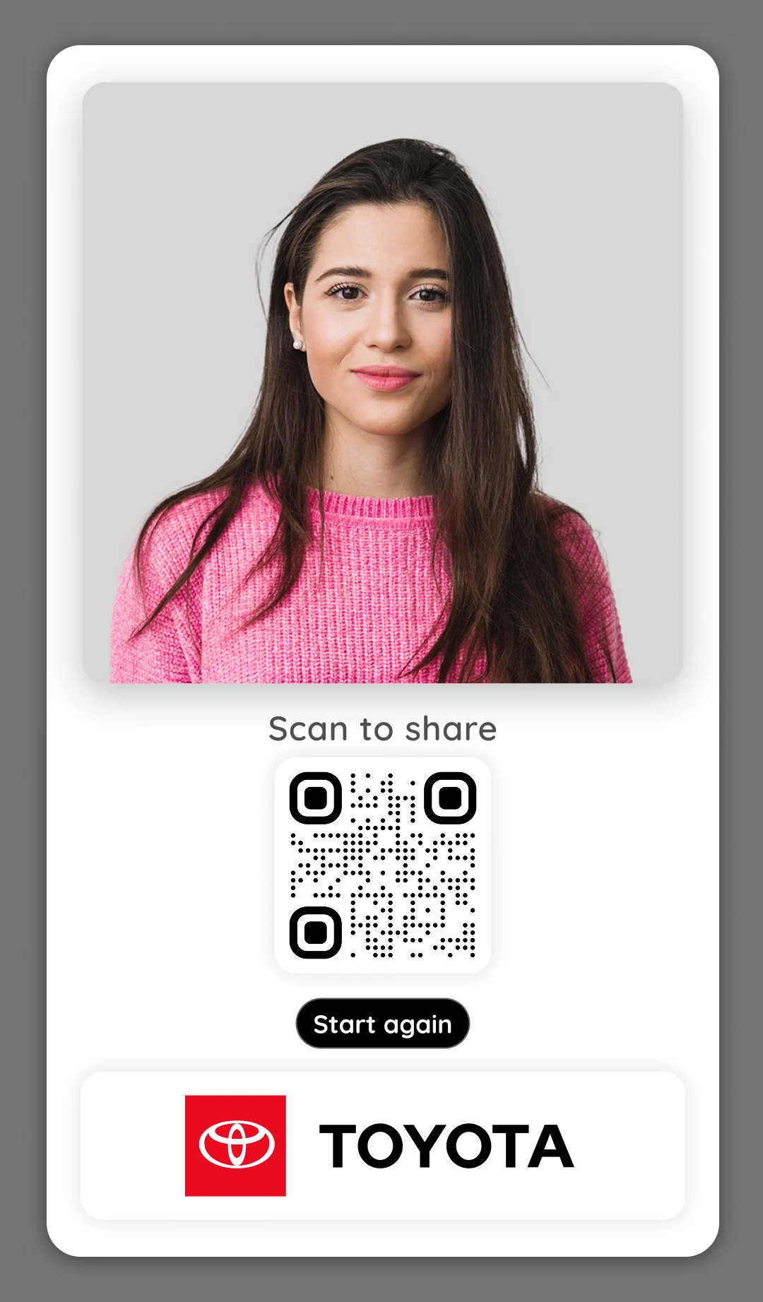 Step 6: Scan the QR code