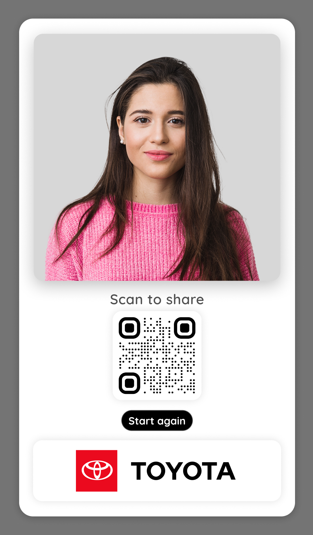 Step 7: Scan the QR code