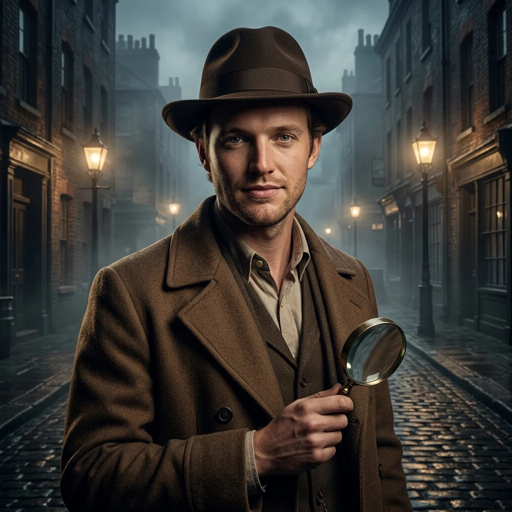 Detective theme — male