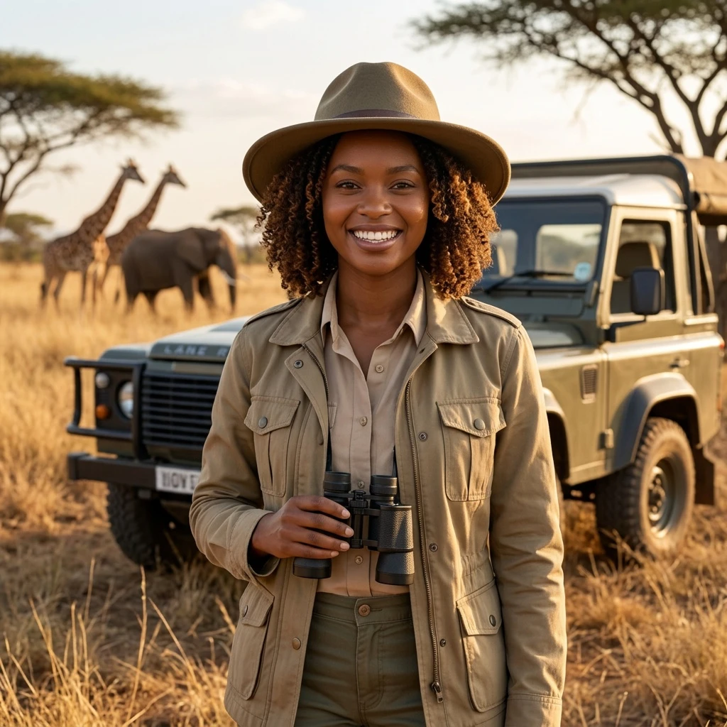 Safari theme — female