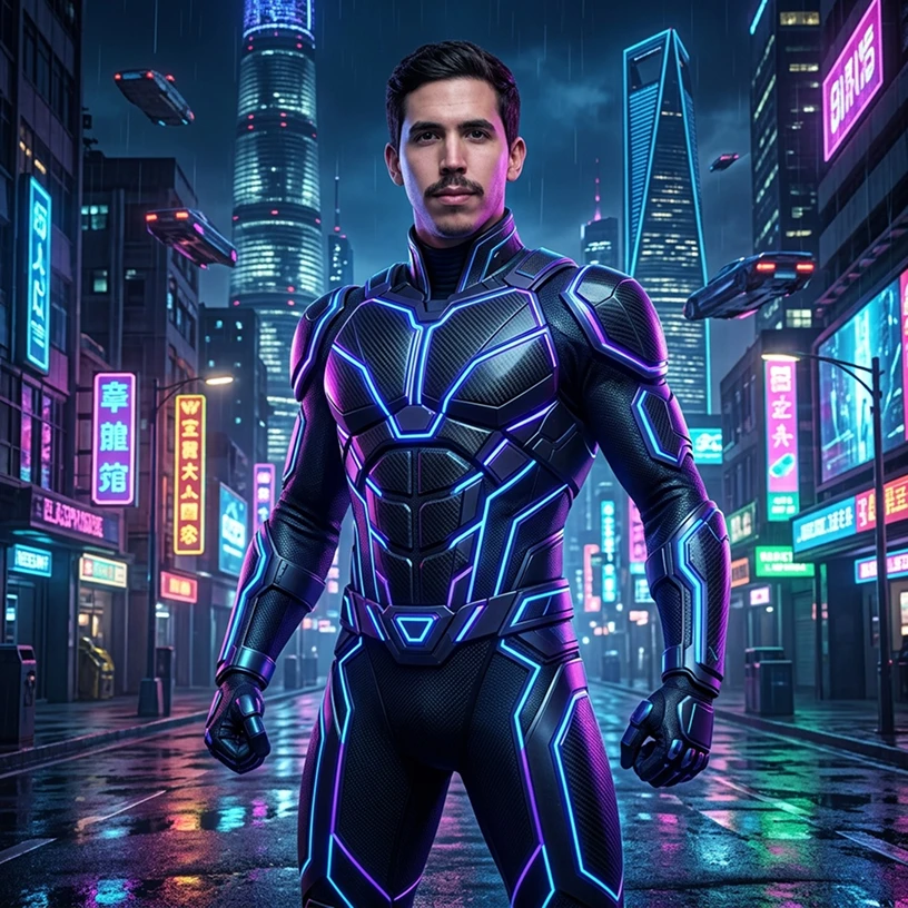Superhero theme — male